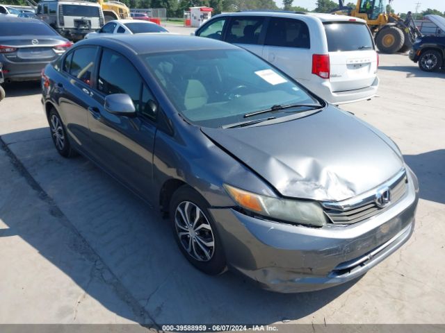 HONDA CIVIC 2012 2hgfb2f55ch327434