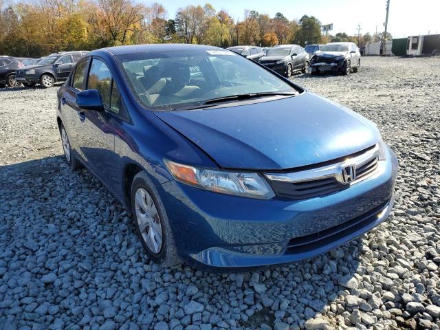 HONDA CIVIC LX 2012 2hgfb2f55ch510977