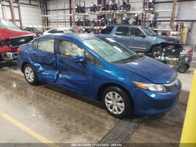 HONDA CIVIC 2012 2hgfb2f55ch534096