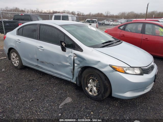 HONDA CIVIC 2012 2hgfb2f55ch540576