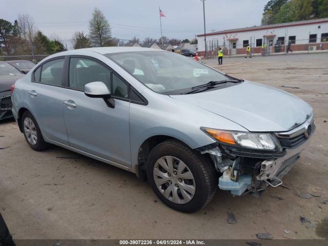 HONDA CIVIC 2012 2hgfb2f55ch566238