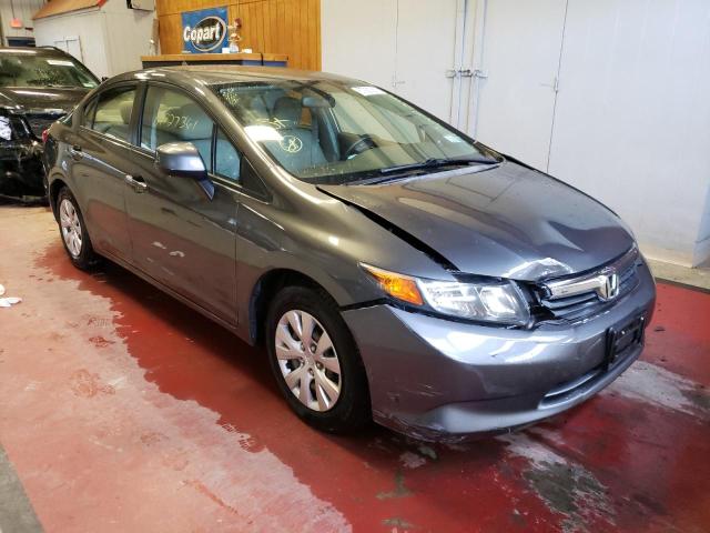 HONDA CIVIC LX 2012 2hgfb2f55ch584447