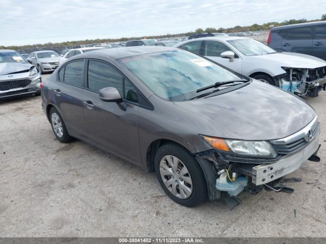 HONDA CIVIC 2012 2hgfb2f55ch597070