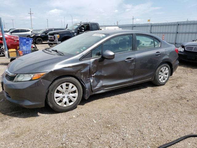 HONDA CIVIC LX 2012 2hgfb2f55ch607760