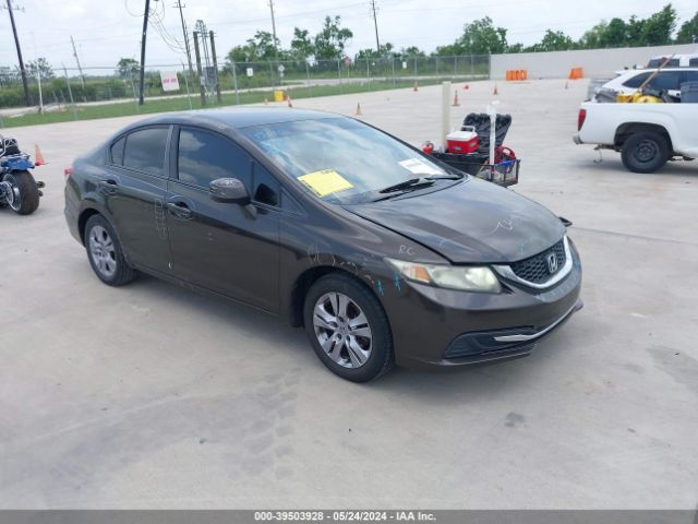 HONDA CIVIC 2013 2hgfb2f55dh520510