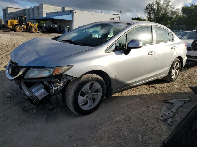 HONDA CIVIC 2013 2hgfb2f55dh591819