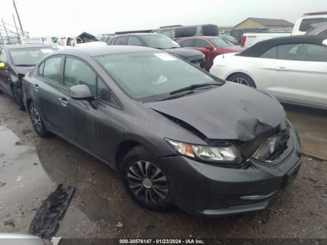 HONDA CIVIC 2013 2hgfb2f55dh600499