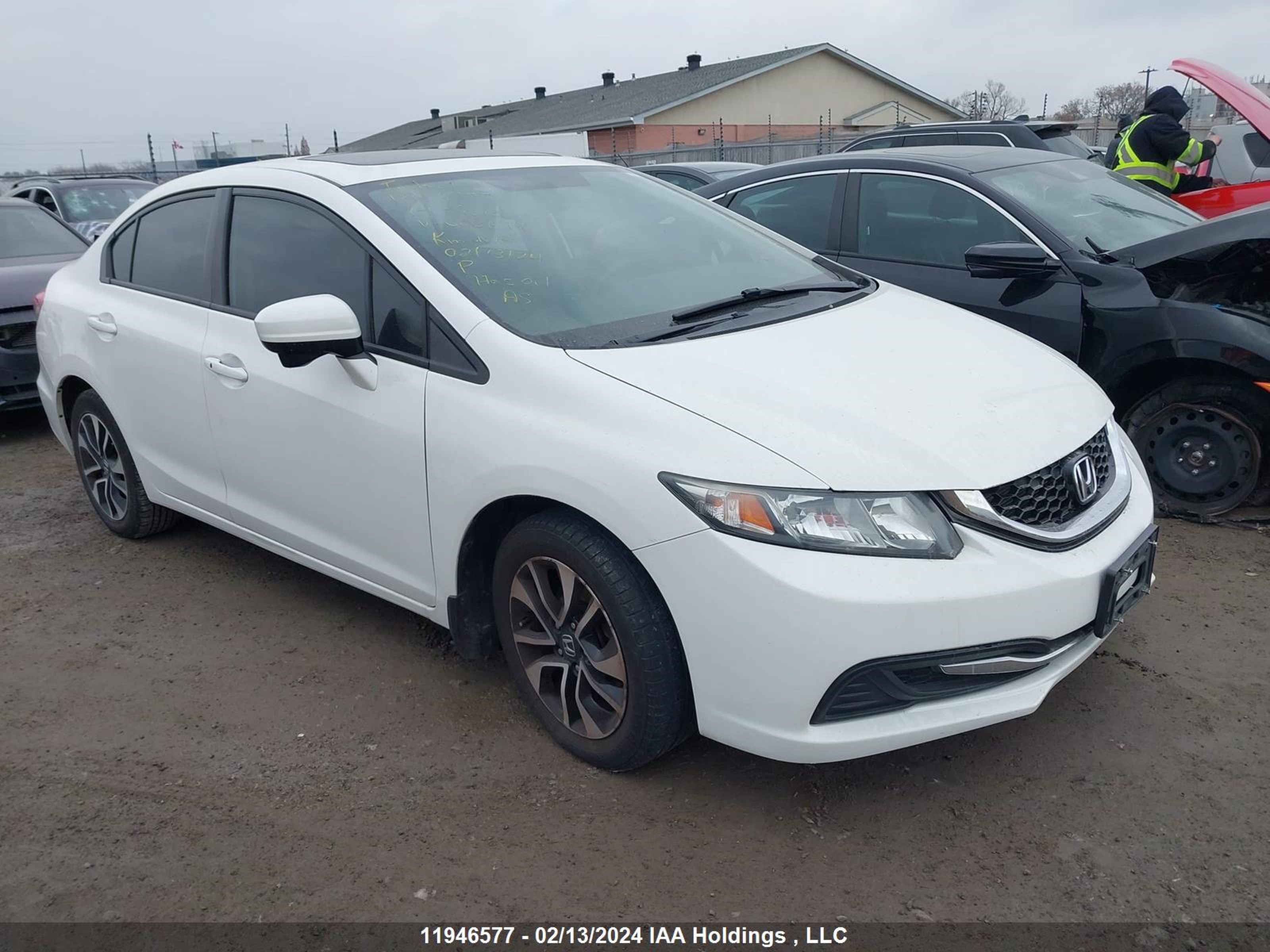 HONDA CIVIC 2014 2hgfb2f55eh006674