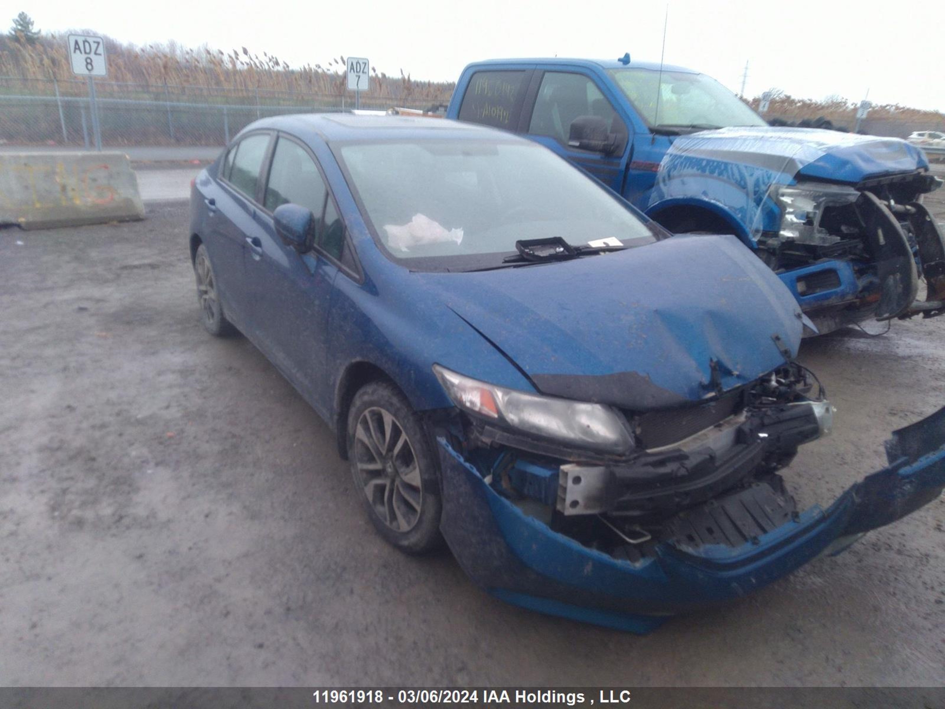 HONDA CIVIC 2014 2hgfb2f55eh022728