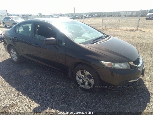 HONDA CIVIC SEDAN 2014 2hgfb2f55eh512635