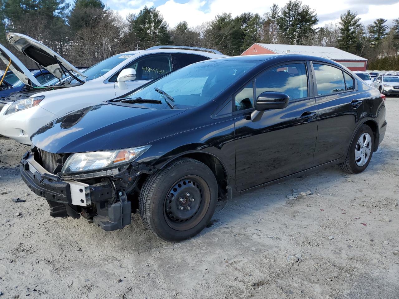 HONDA CIVIC 2014 2hgfb2f55eh545425