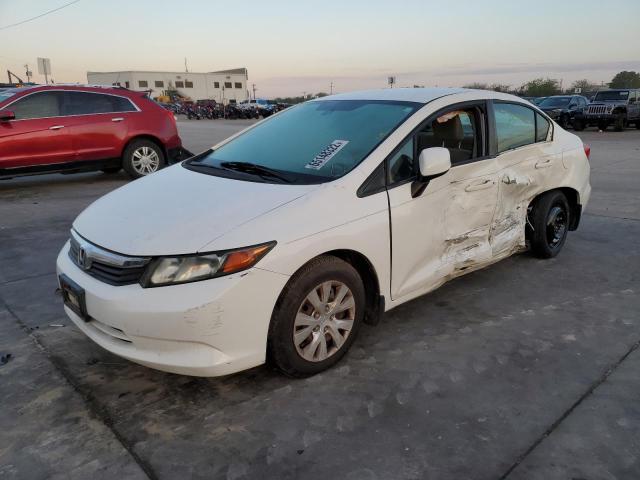 HONDA CIVIC LX 2012 2hgfb2f56ch328575