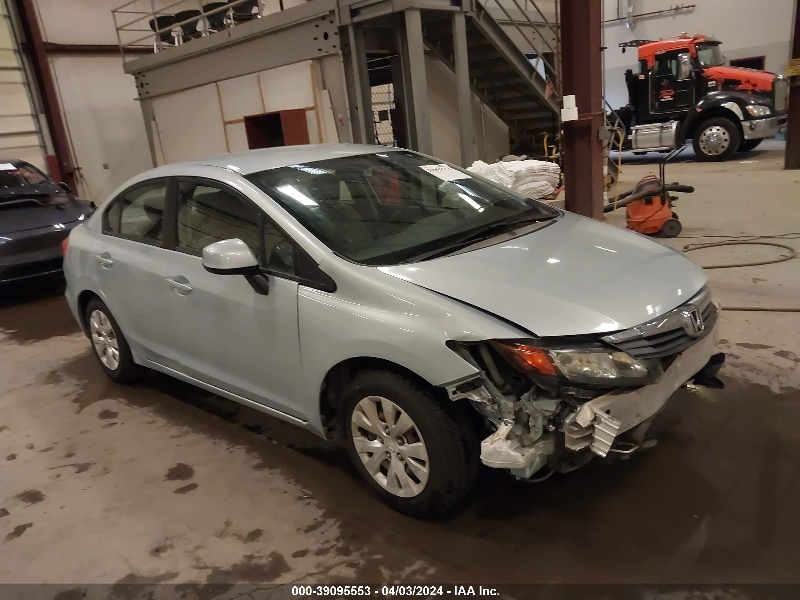 HONDA CIVIC 2012 2hgfb2f56ch540618