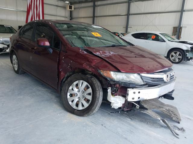 HONDA CIVIC LX 2012 2hgfb2f56ch541140