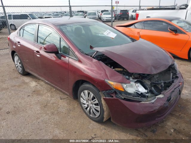 HONDA CIVIC 2012 2hgfb2f56ch542465