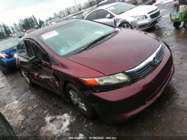 HONDA CIVIC SDN 2012 2hgfb2f56ch567785