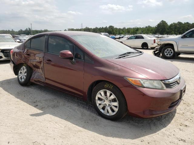 HONDA CIVIC LX 2012 2hgfb2f56ch606925