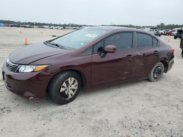 HONDA CIVIC LX 2012 2hgfb2f56ch608772