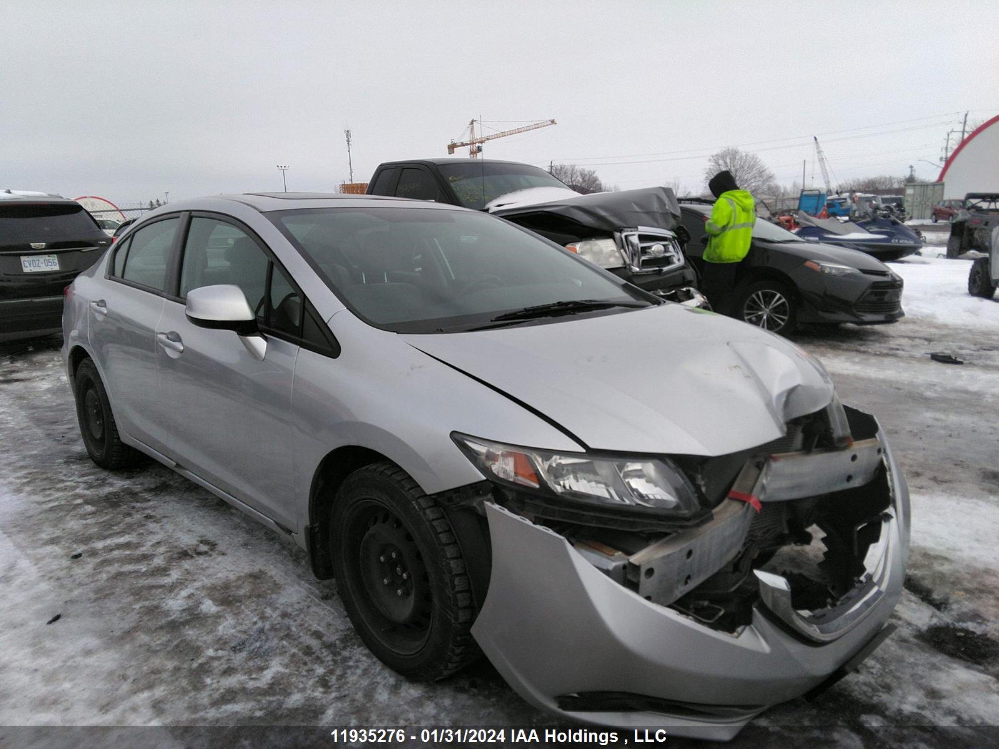 HONDA CIVIC 2013 2hgfb2f56dh037527