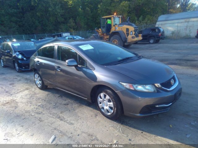 HONDA CIVIC LX 2013 2hgfb2f56dh500850