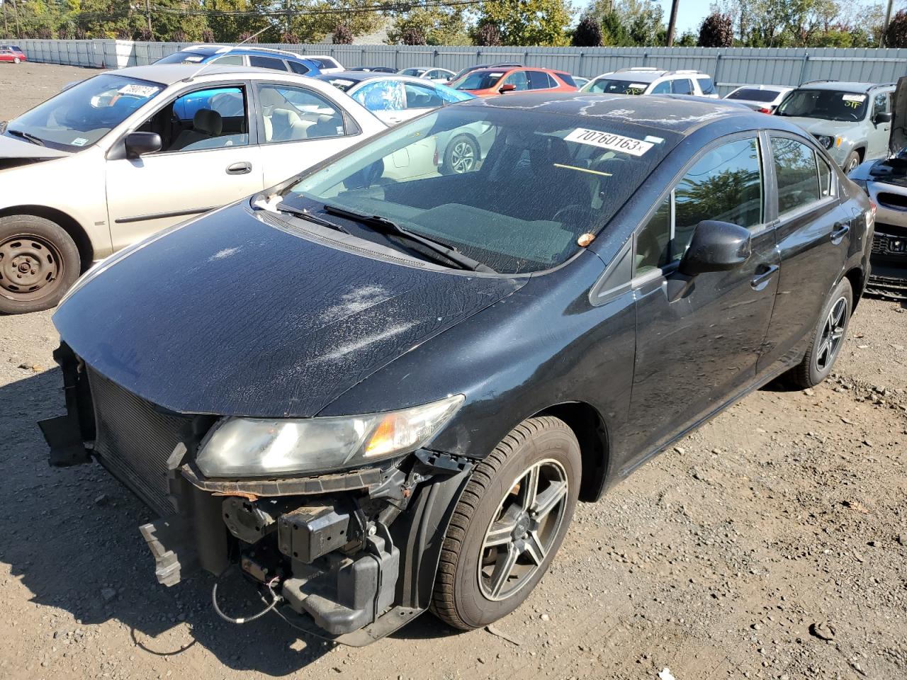 HONDA CIVIC 2013 2hgfb2f56dh518555