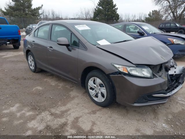 HONDA CIVIC 2013 2hgfb2f56dh577136