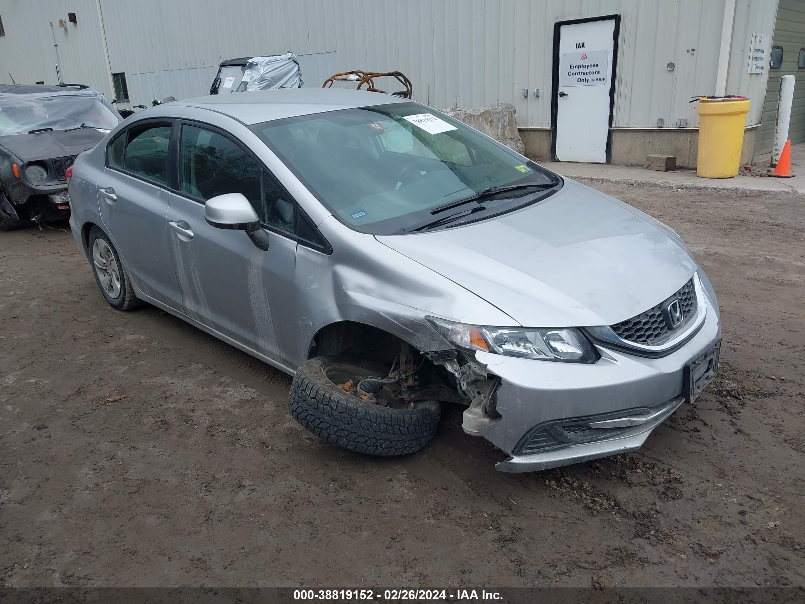 HONDA CIVIC 2013 2hgfb2f56dh580831