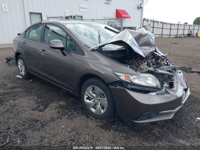 HONDA CIVIC 2013 2hgfb2f56dh588895