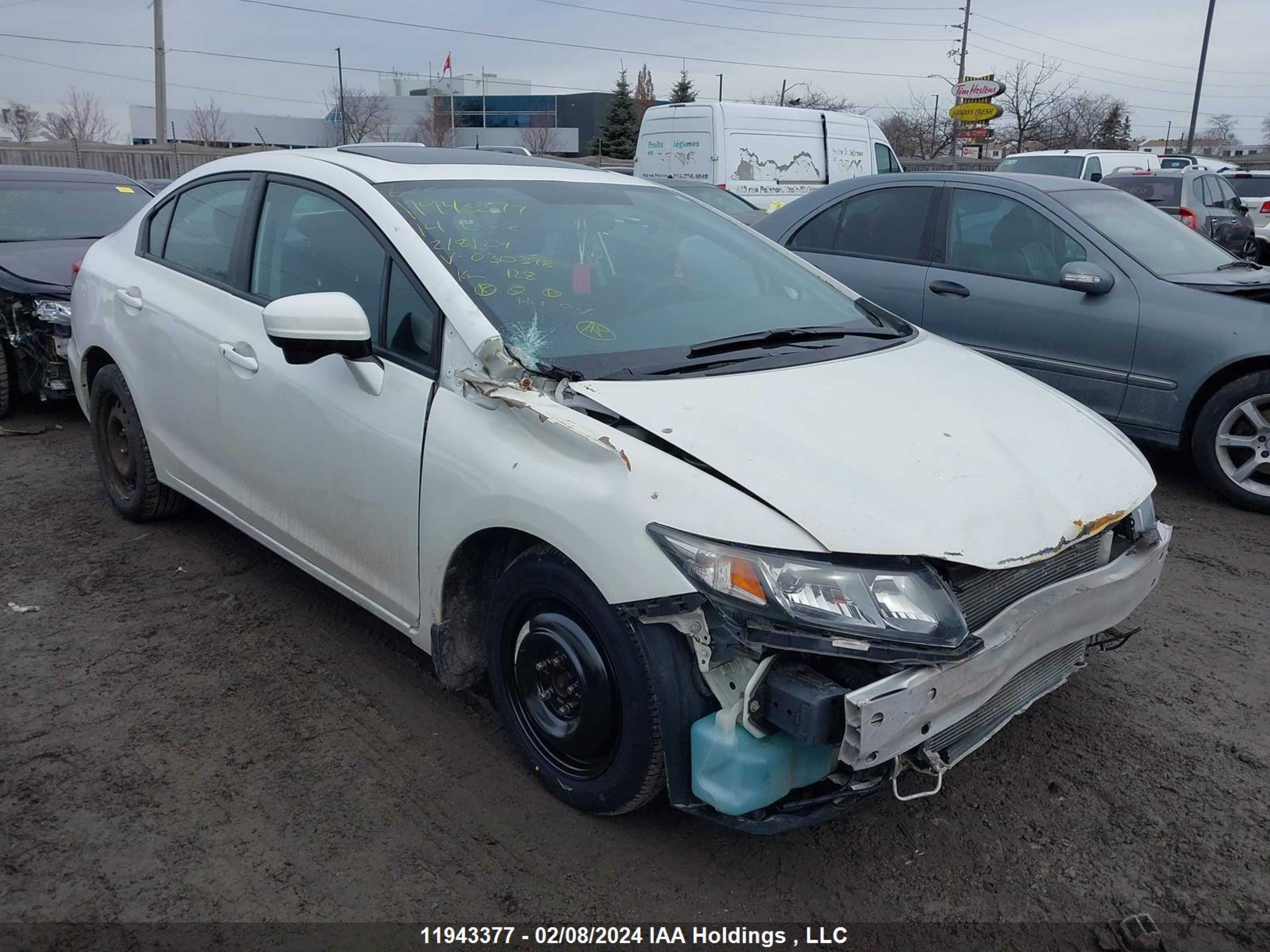 HONDA CIVIC 2014 2hgfb2f56eh030398