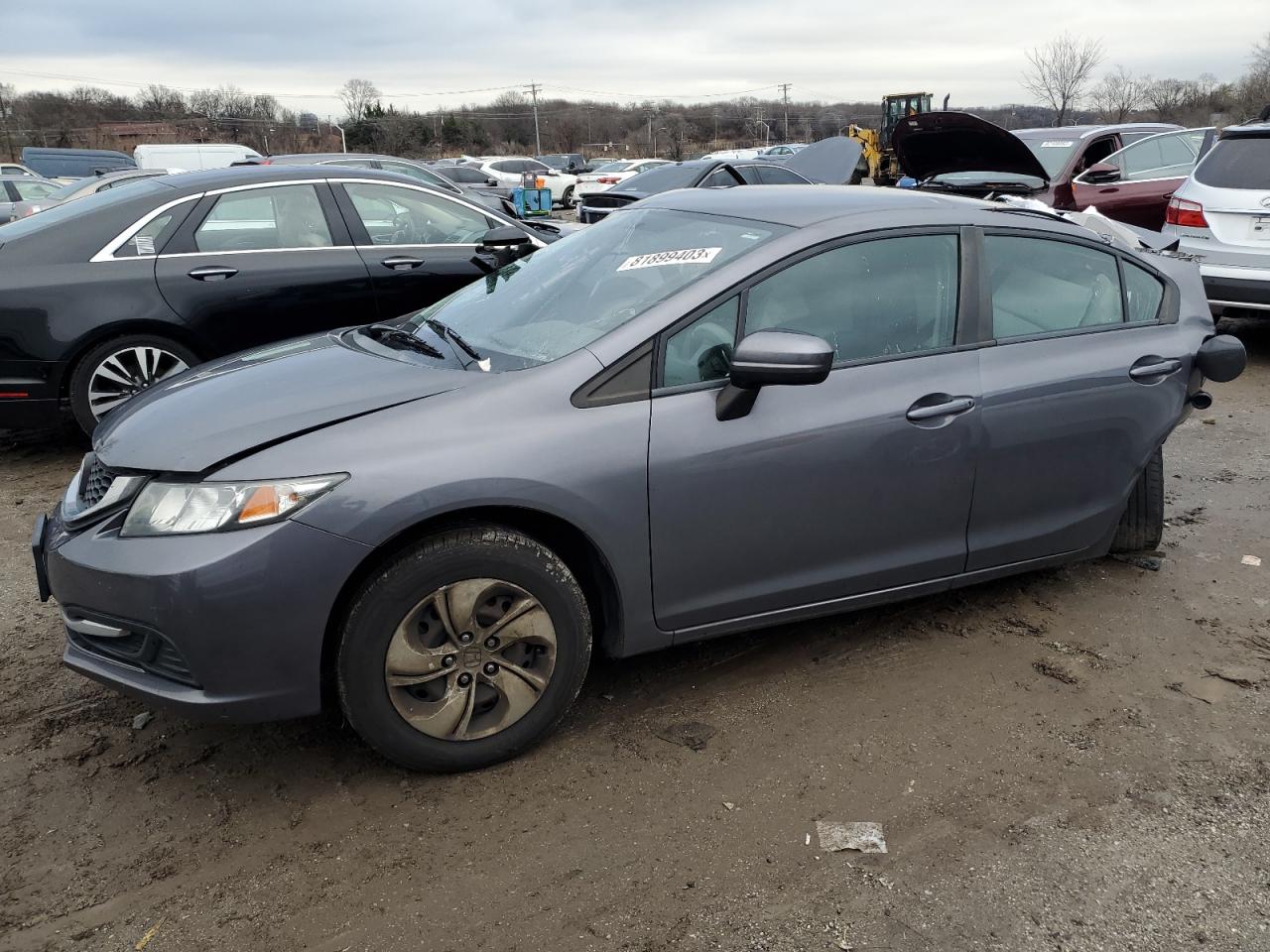 HONDA CIVIC 2014 2hgfb2f56eh510070