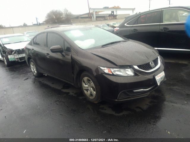 HONDA CIVIC SEDAN 2014 2hgfb2f56eh542145