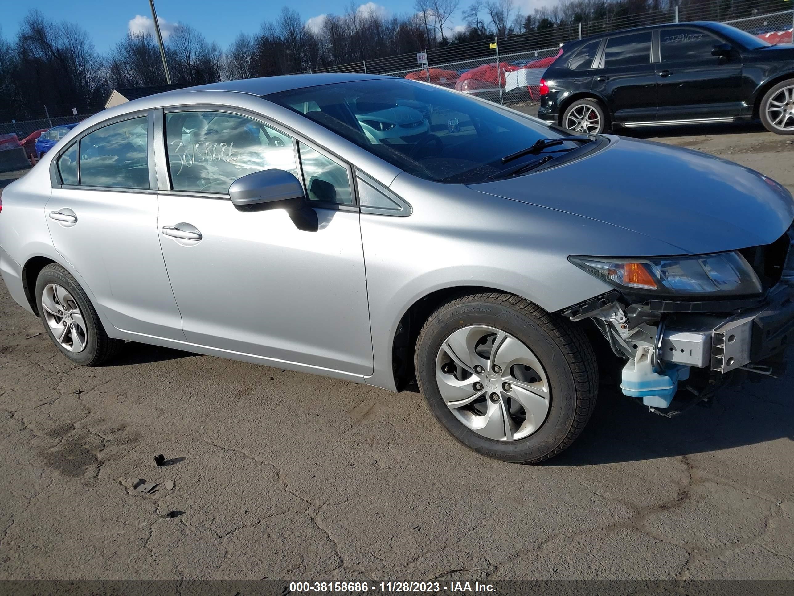 HONDA CIVIC 2014 2hgfb2f56eh546664