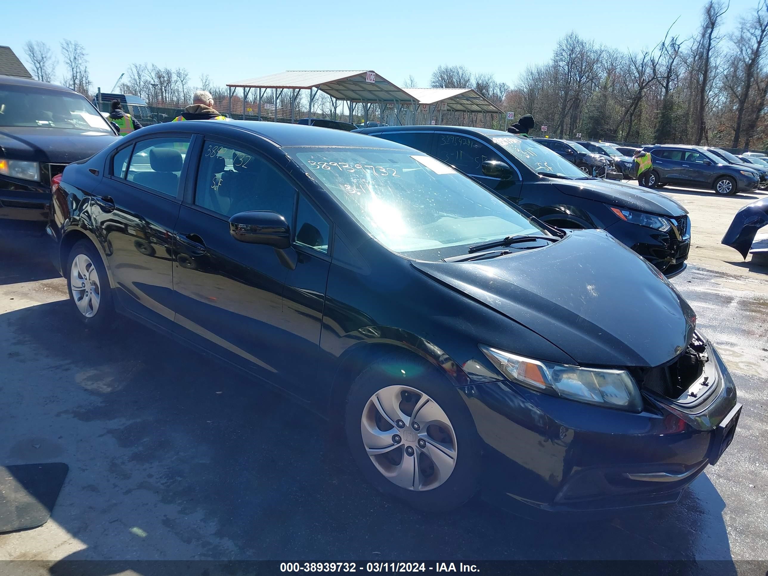 HONDA CIVIC 2014 2hgfb2f56eh549869