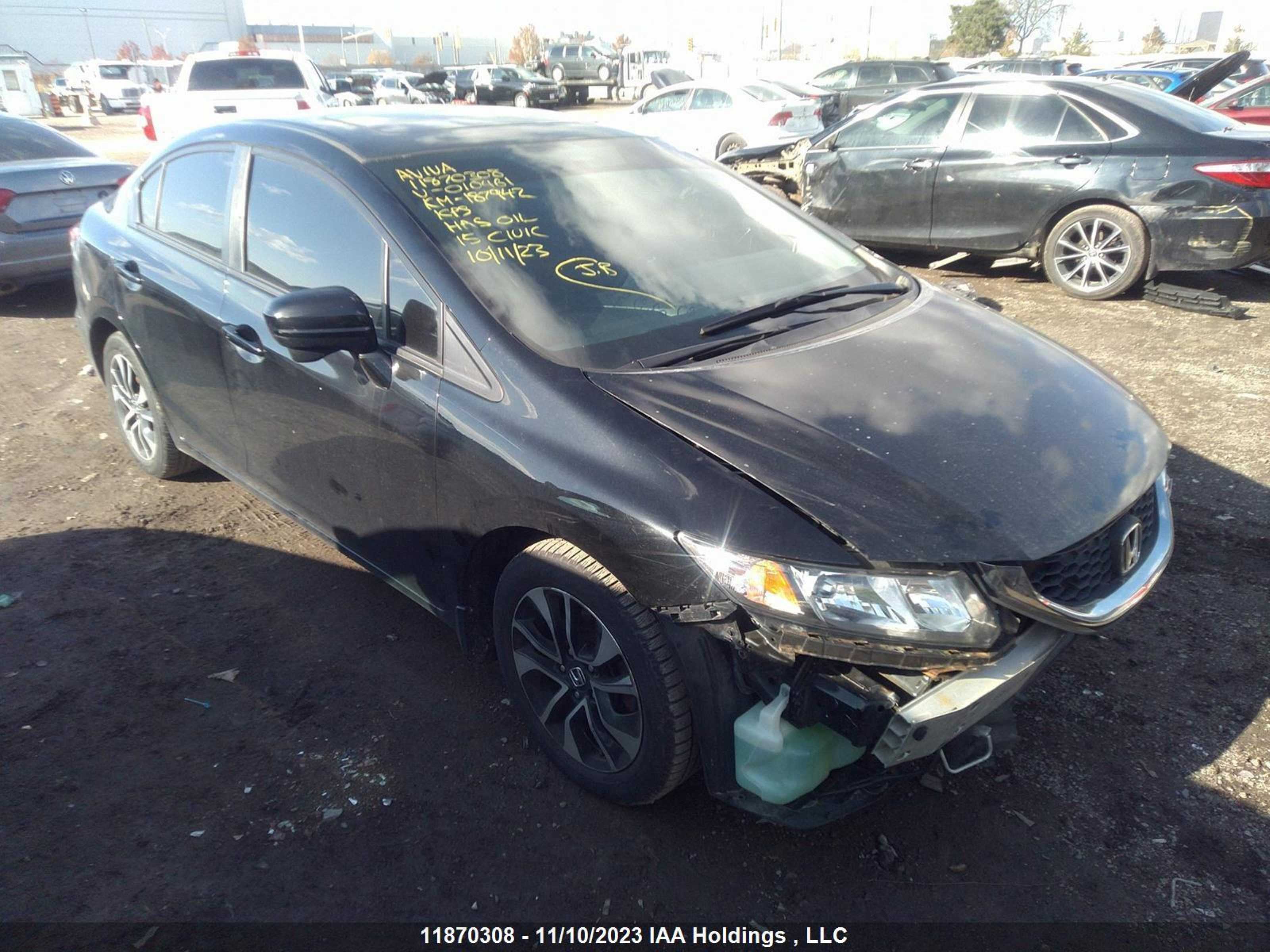 HONDA CIVIC 2015 2hgfb2f56fh010461