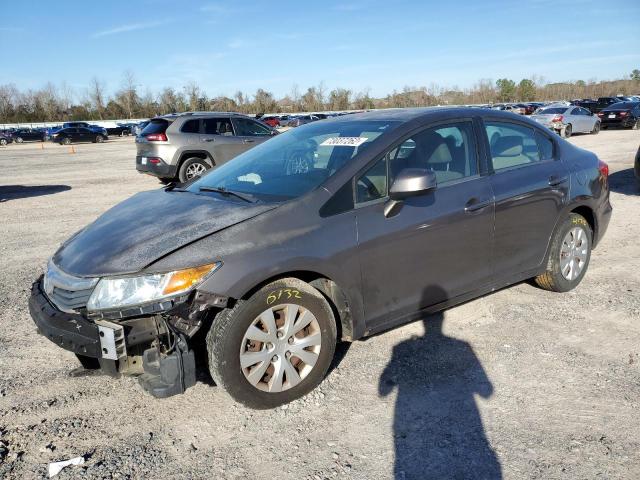 HONDA CIVIC LX 2012 2hgfb2f57ch514240