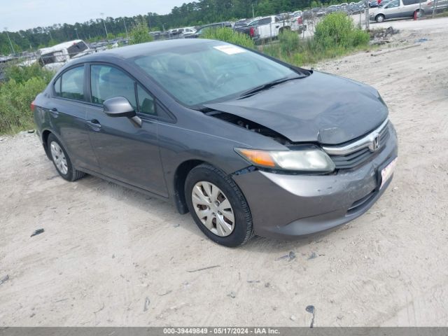 HONDA CIVIC 2012 2hgfb2f57ch515193