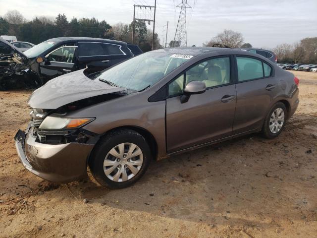 HONDA CIVIC LX 2012 2hgfb2f57ch529465