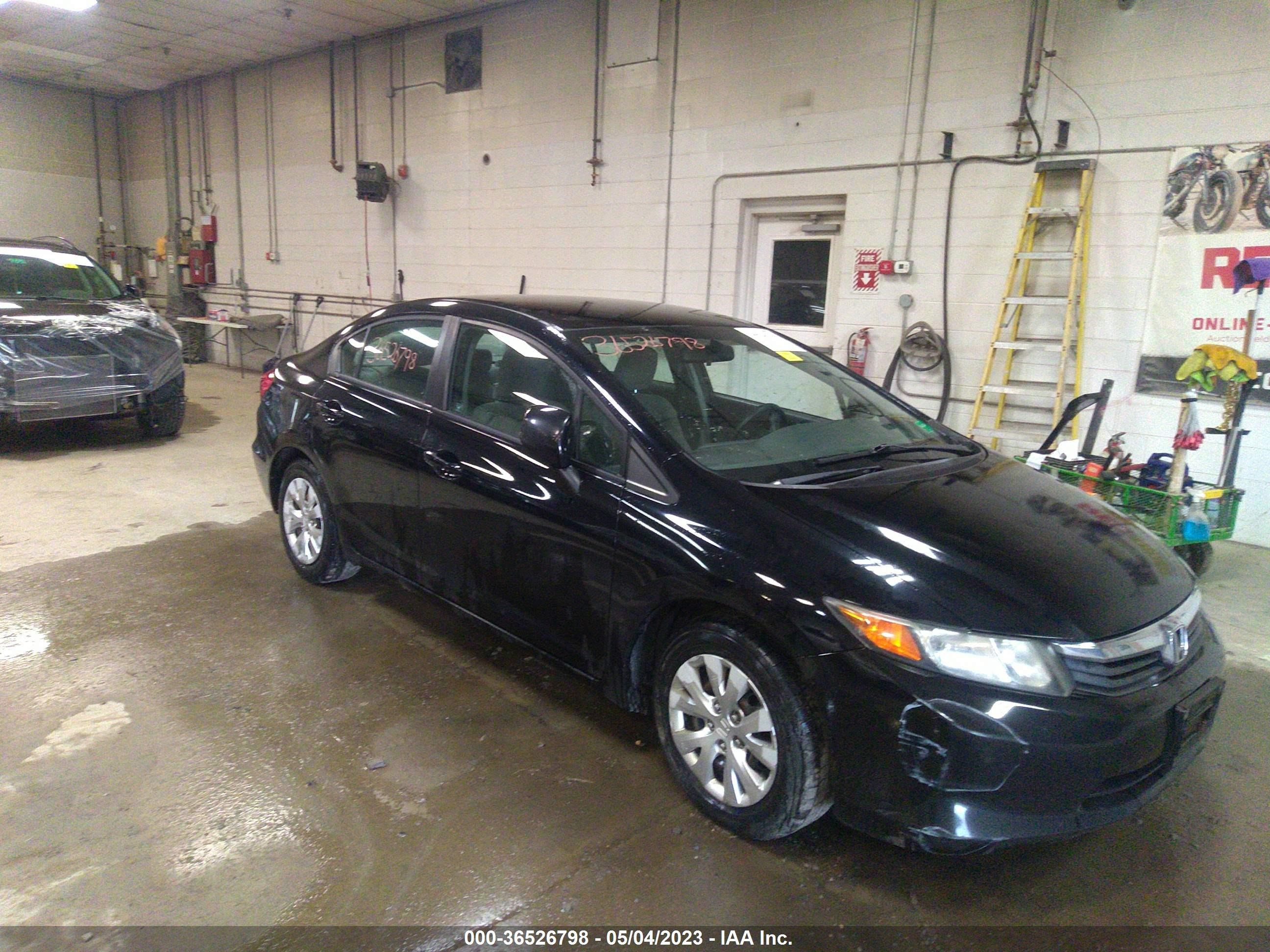 HONDA CIVIC 2012 2hgfb2f57ch602267