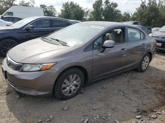 HONDA CIVIC LX 2012 2hgfb2f57ch603502