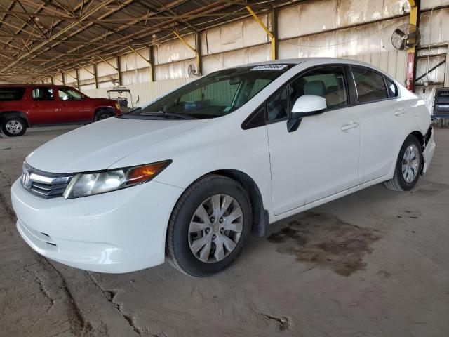 HONDA CIVIC LX 2012 2hgfb2f57ch604097