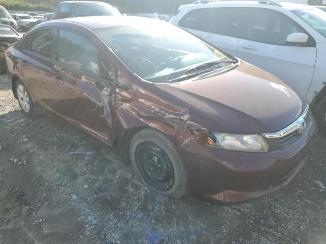 HONDA CIVIC LX 2012 2hgfb2f57ch608568