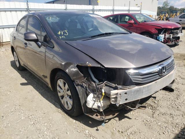 HONDA CIVIC LX 2012 2hgfb2f57ch609607