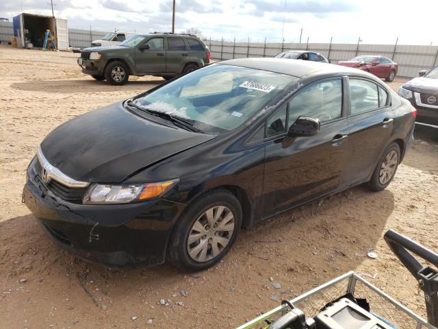 HONDA CIVIC LX 2012 2hgfb2f57ch609915