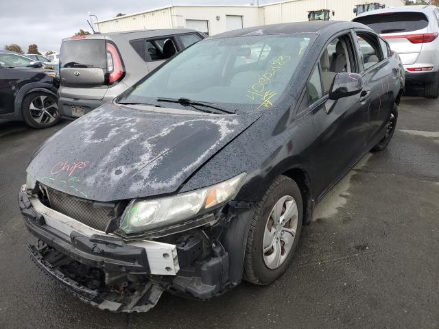 HONDA CIVIC LX 2013 2hgfb2f57dh518905