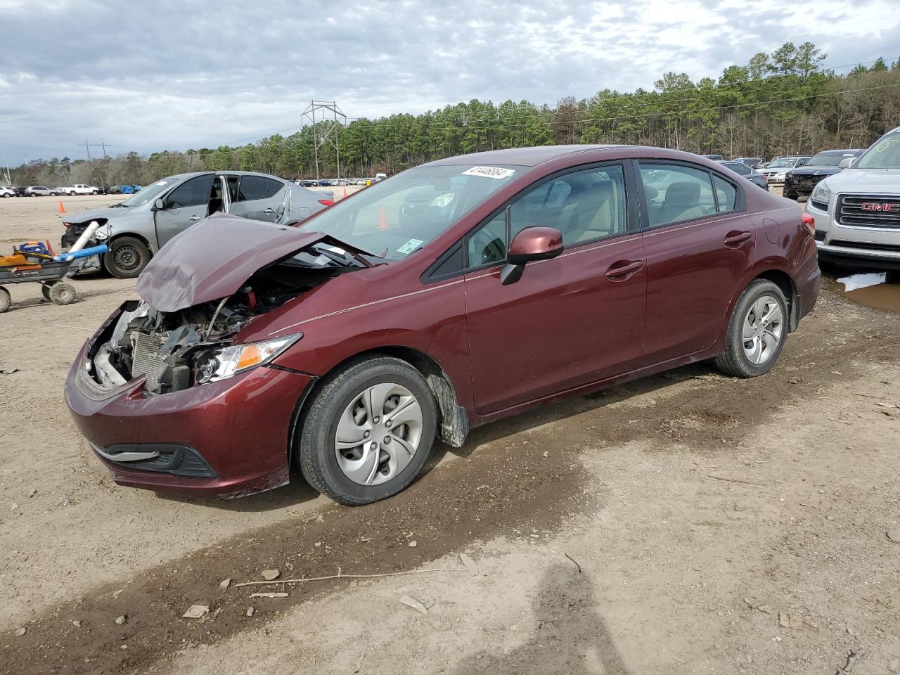 HONDA CIVIC 2013 2hgfb2f57dh560636