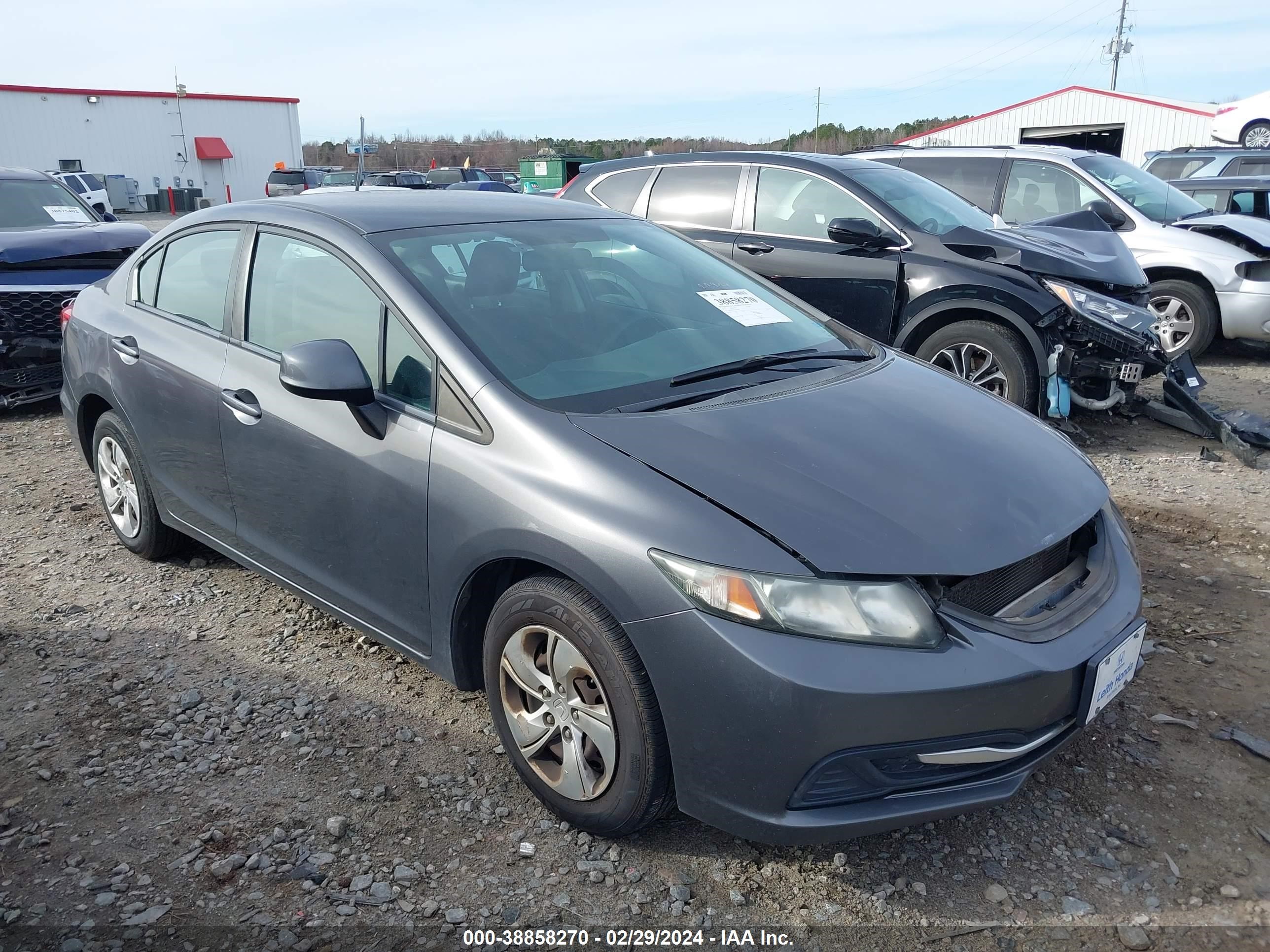 HONDA CIVIC 2013 2hgfb2f57dh563018