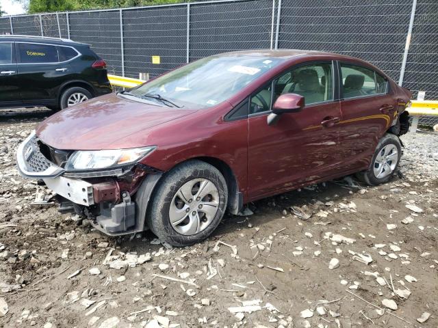 HONDA CIVIC LX 2013 2hgfb2f57dh568395