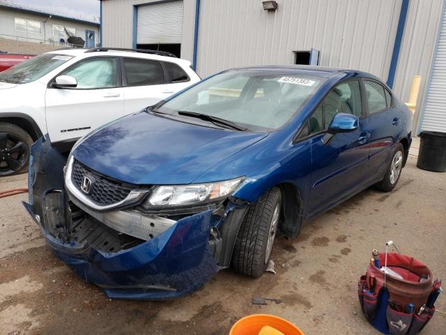 HONDA CIVIC LX 2013 2hgfb2f57dh576528