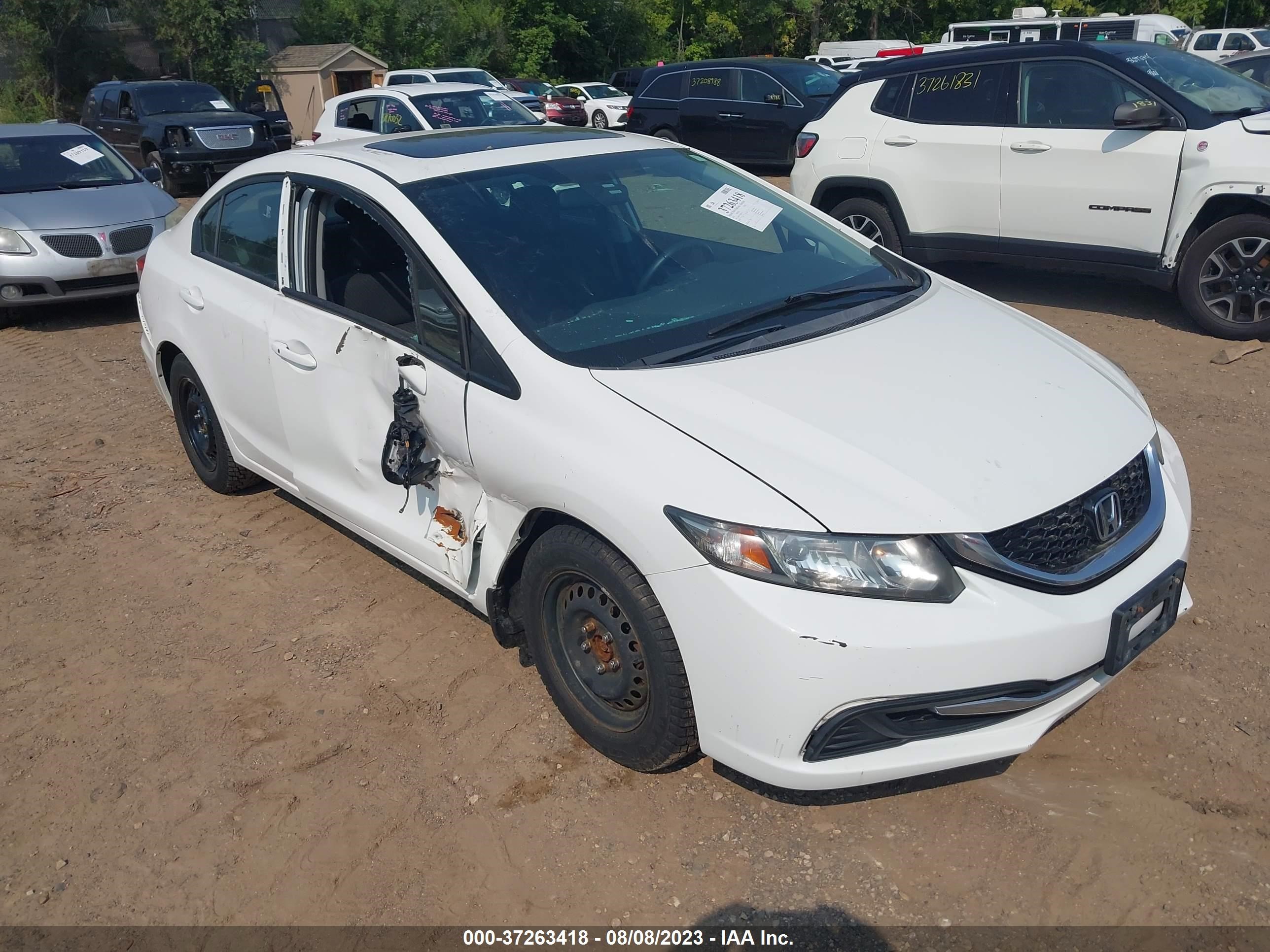 HONDA CIVIC 2014 2hgfb2f57eh007342