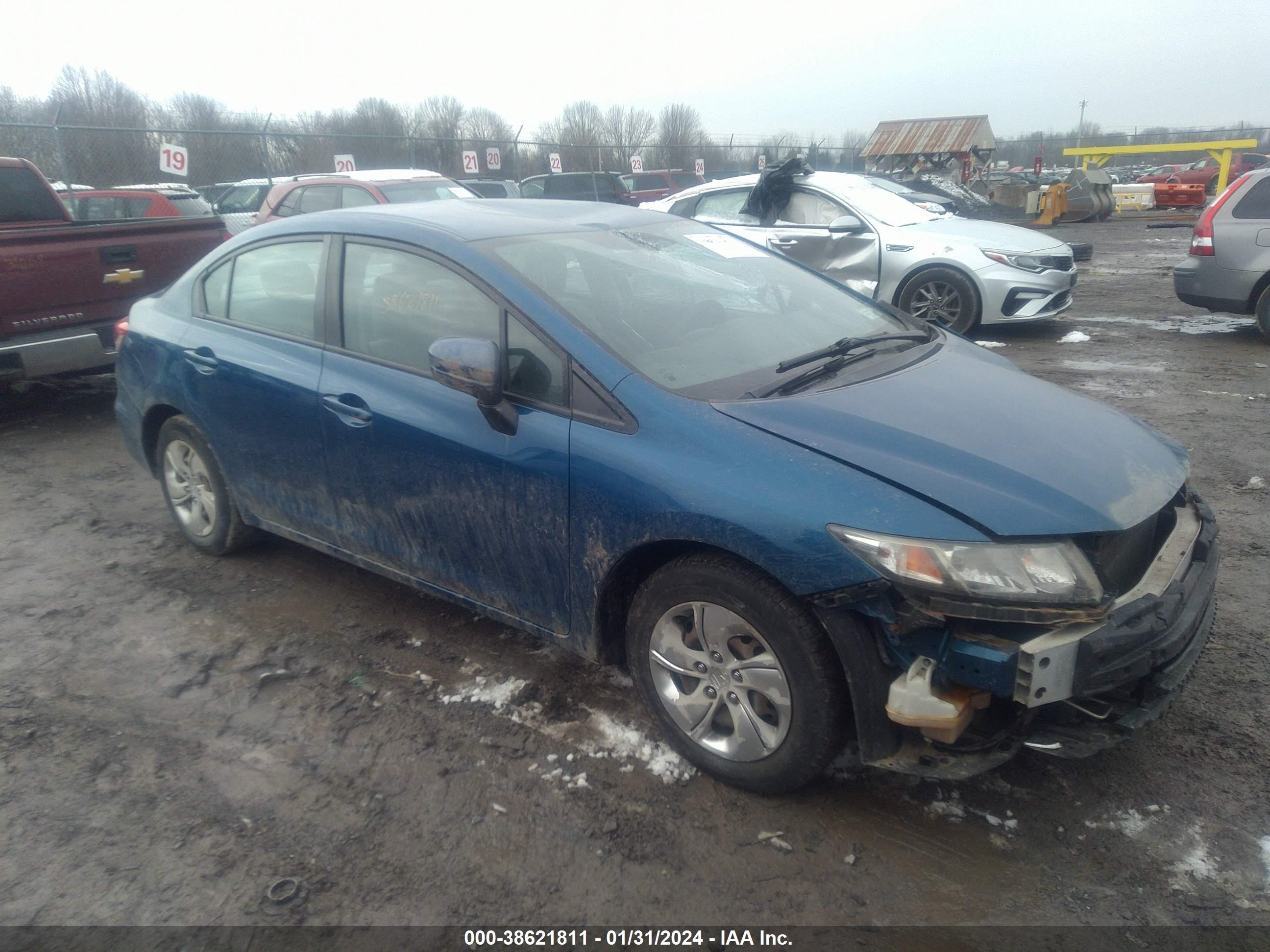 HONDA CIVIC 2014 2hgfb2f57eh527220